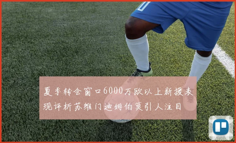 夏季转会窗口6000万欧以上新援表现评析苏维门迪姆伯莫引人注目